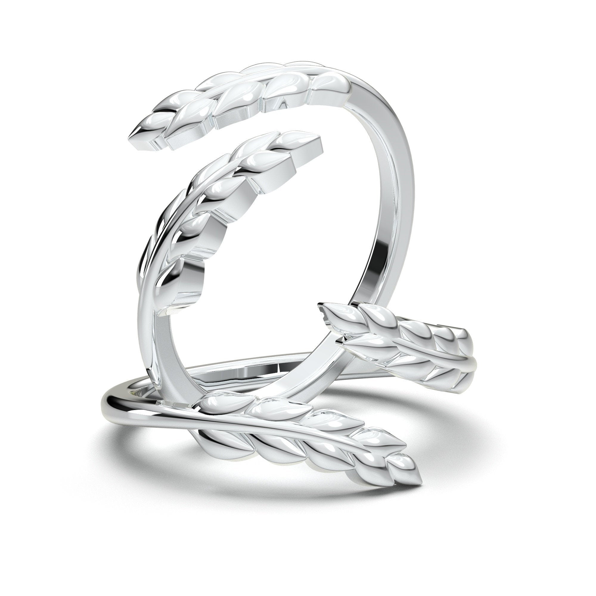 Silver Plain & Twisted Ring Pack in 2023