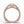 Vintage Floral Design Halo Engagement Ring, 14K Rose Gold Flower Ring, Art Deco Bridal Ring, Promise Anniversary Ring, Unique Gift for Her