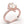Art Deco Wedding Ring - Oval Cut Ring - Floral Engagement Ring - Halo Moissanite Ring - Promise Ring - Diamond Ring - 14K Rose Gold Ring Her